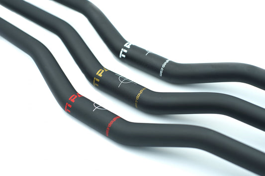 Ti Parts Workshop Carbon Fiber Riser Bar (ø25.4mm/600mm)