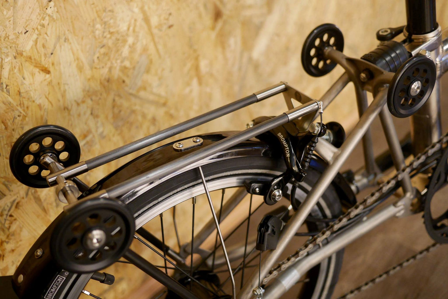 Ti Parts Workshop Titanium x Carbon Fiber Rear Rack (P/T Line)