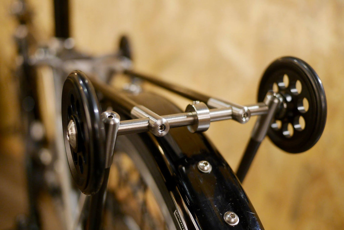Ti Parts Workshop Titanium x Carbon Fiber Rear Rack (P/T Line)