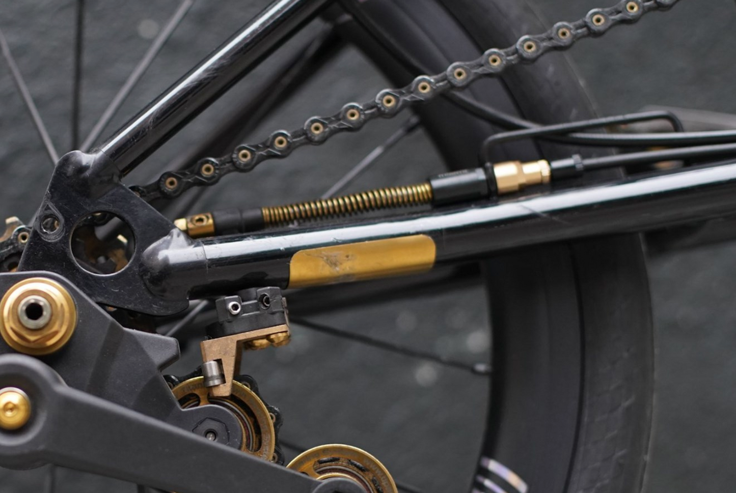 Ti Parts Workshop Titanium Chain Stay Guard