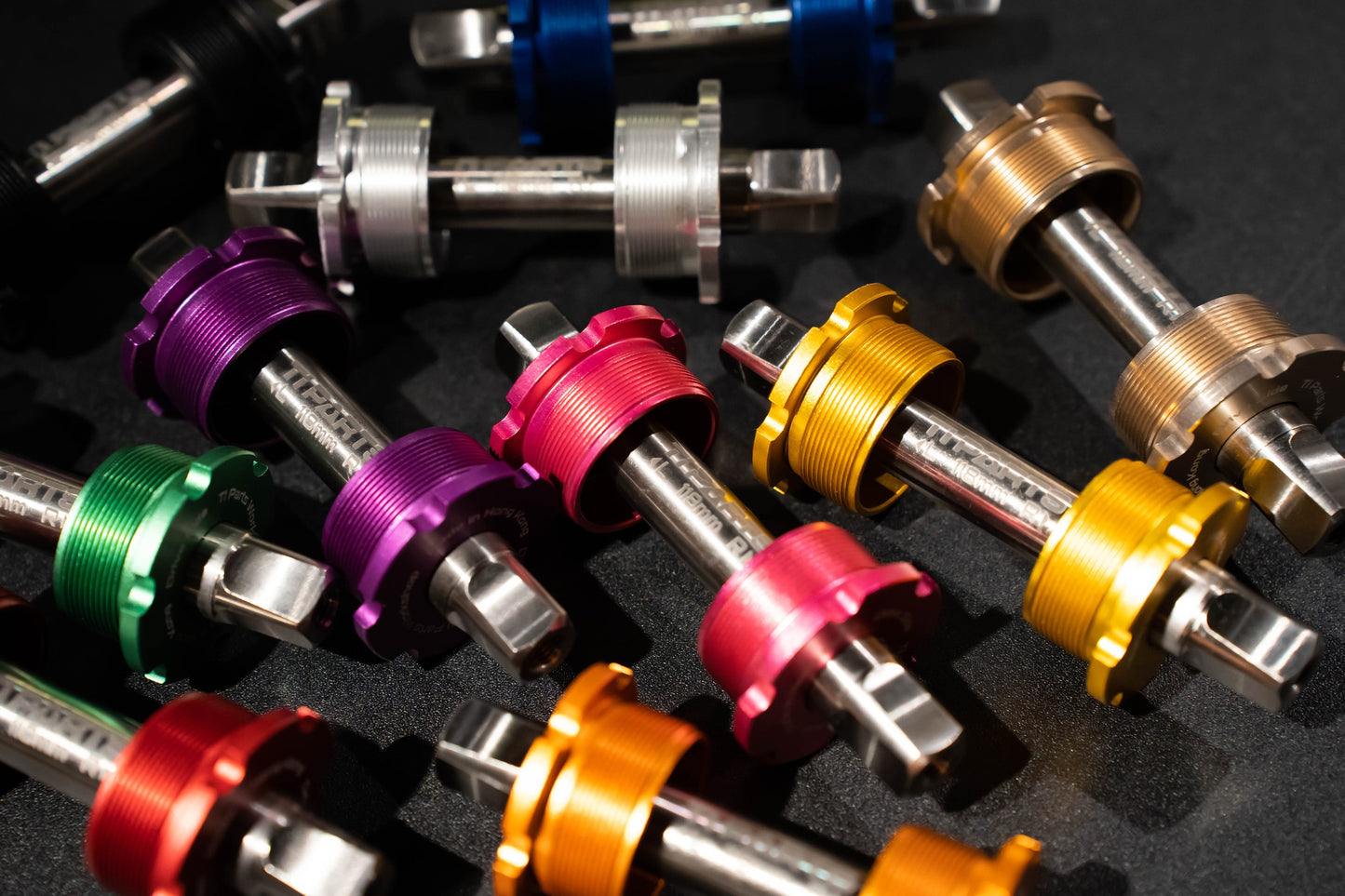 Ti Parts Workshop Titanium Square Taper Bottom Bracket (118.5mm)