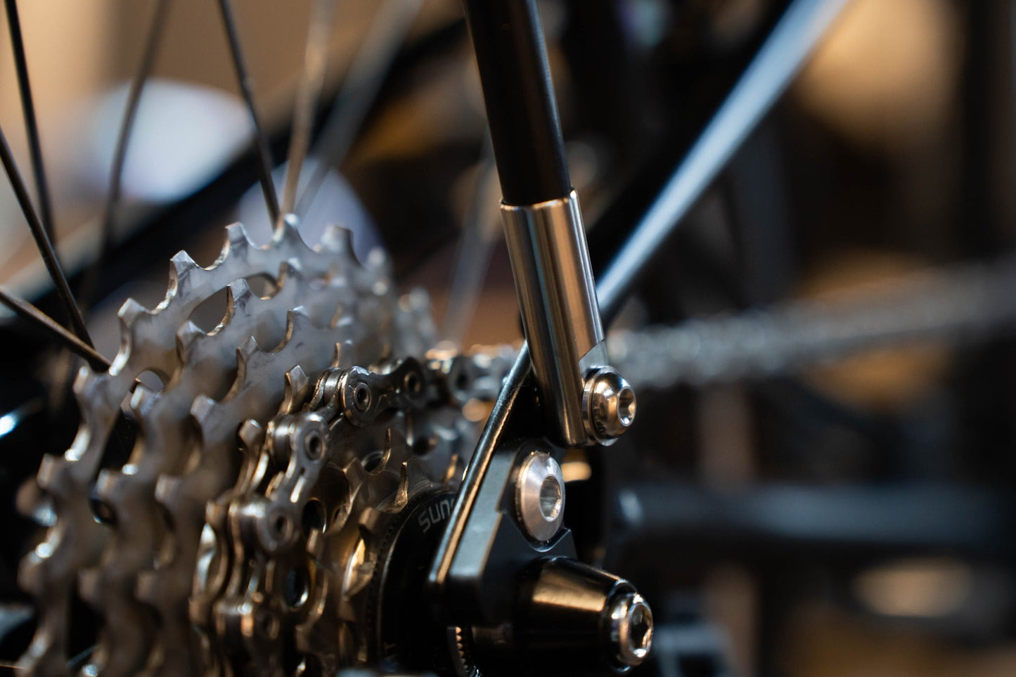 Ti Parts Workshop Titanium x Carbon Fiber Rear Rack (P/T Line)