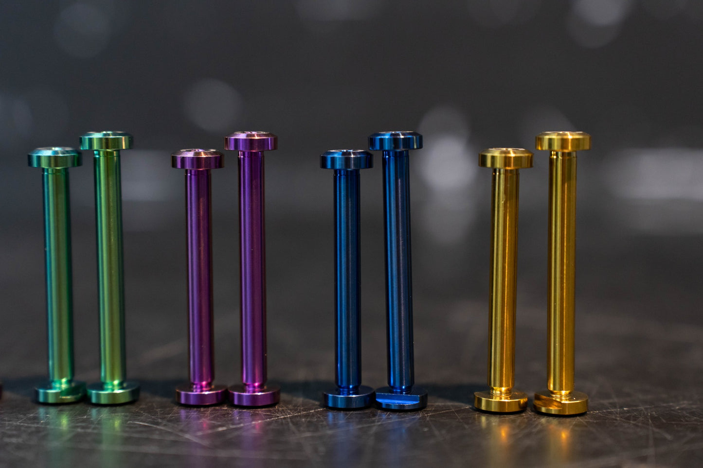 Ti Parts Workshop Titanium Hinge Bolts (T Line)