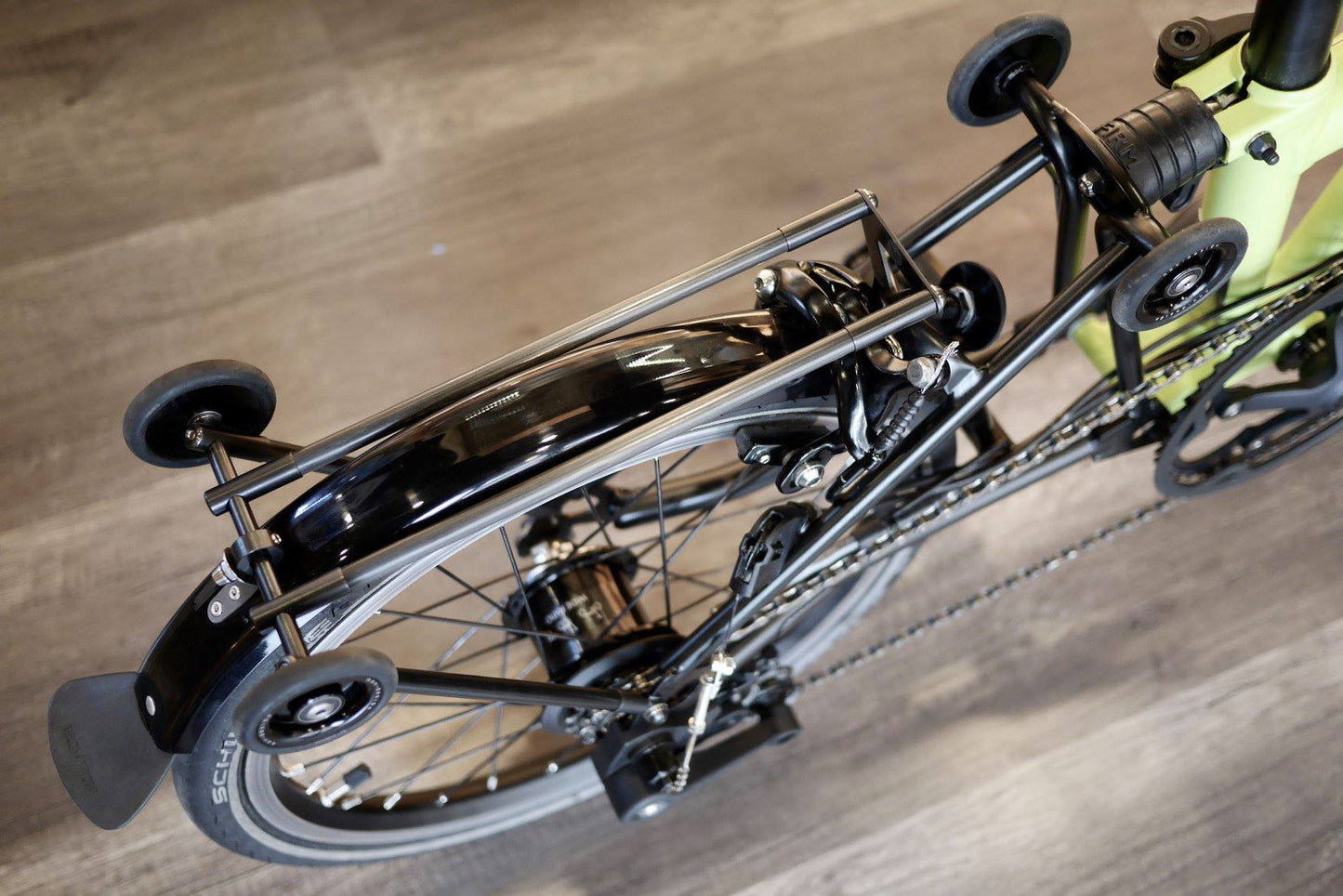 Ti Parts Workshop Titanium x Carbon Fiber Rear Rack (P/T Line)