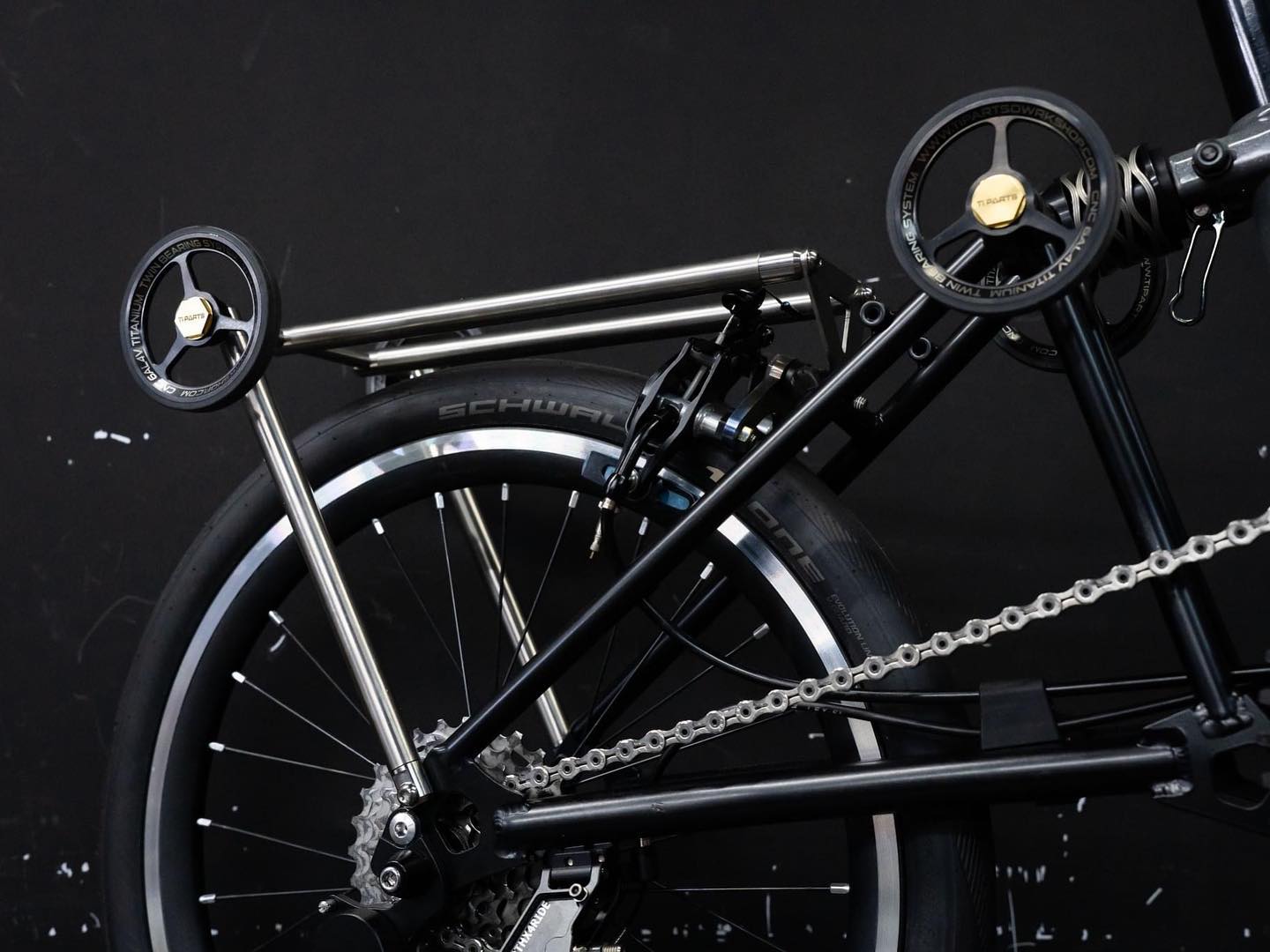 Ti Parts Workshop Titanium Rear Rack