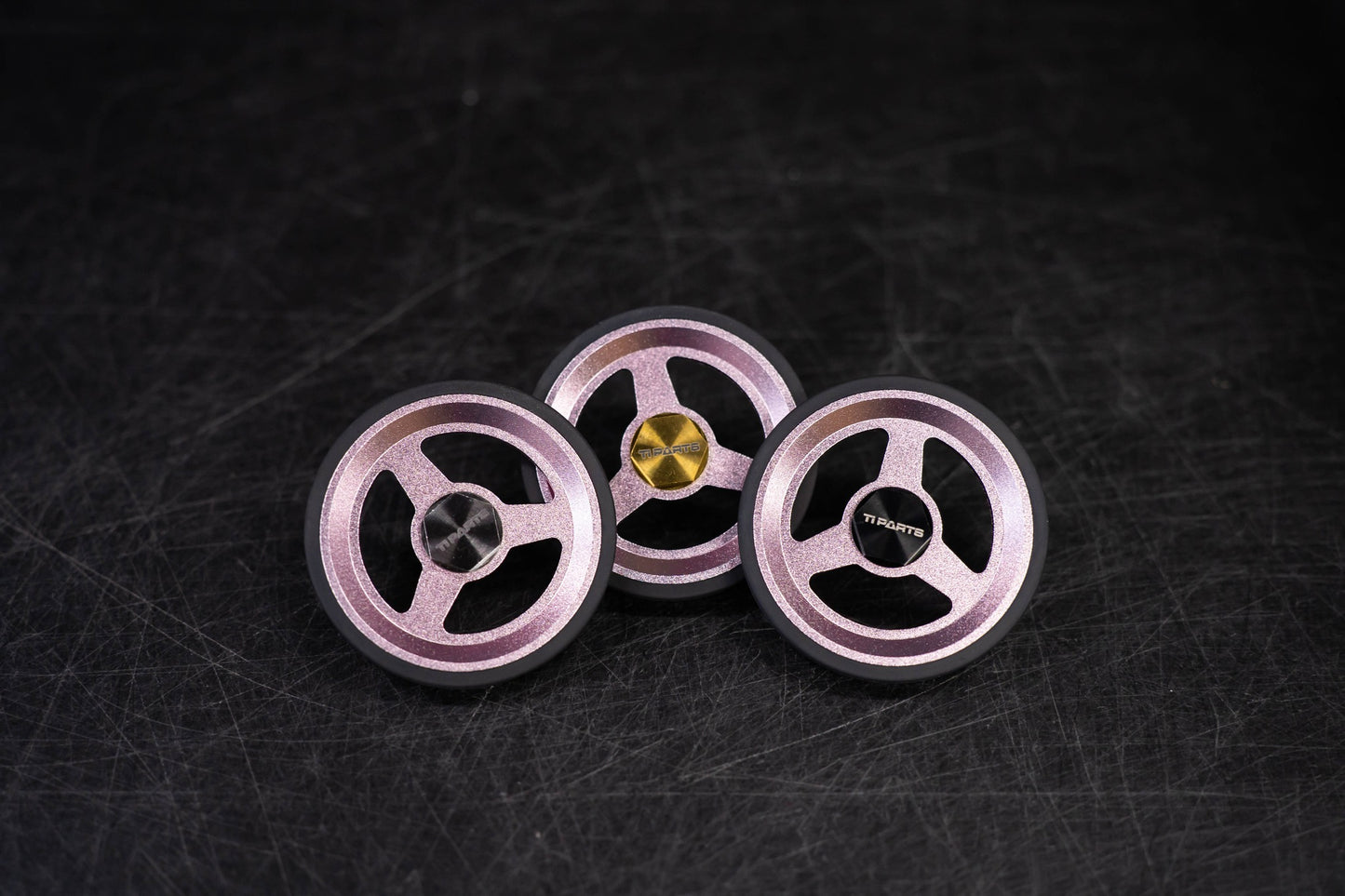 Ti Parts Workshop Aluminum Easy Wheel (66mm) (3-Spoke)