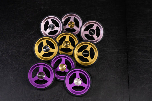 Ti Parts Workshop Aluminum Easy Wheel (66mm) (3-Spoke)