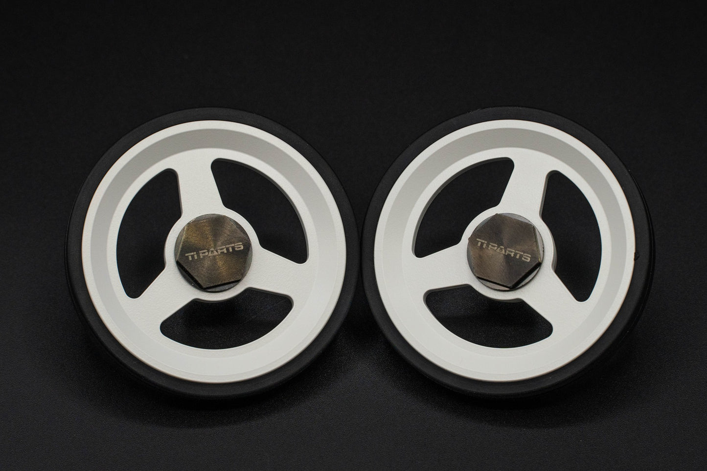 Ti Parts Workshop Aluminum Easy Wheel (66mm) (3-Spoke)