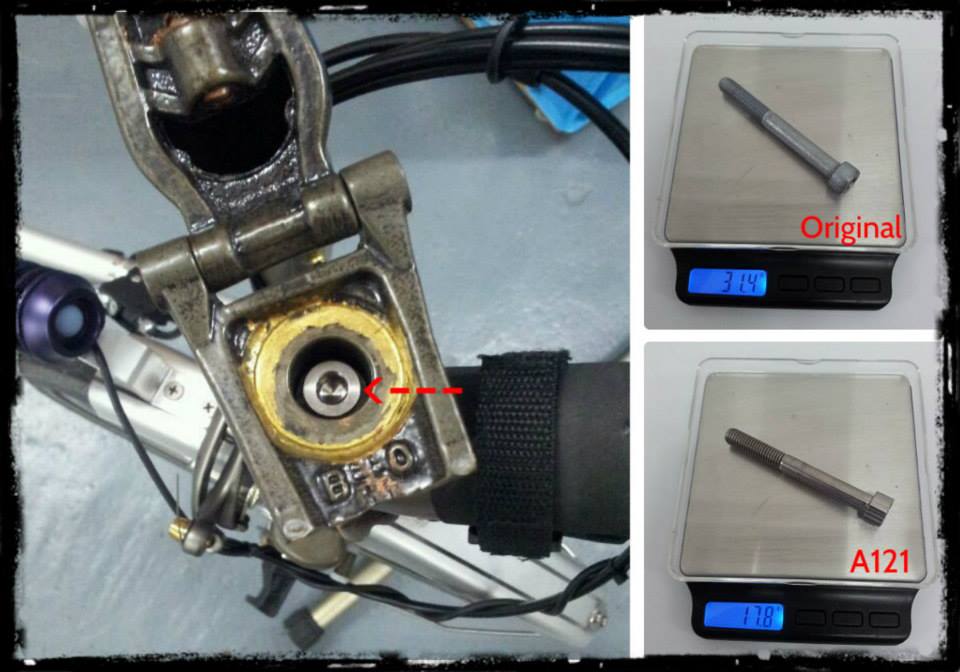 Ti Parts Workshop Titanium Stem Bolt