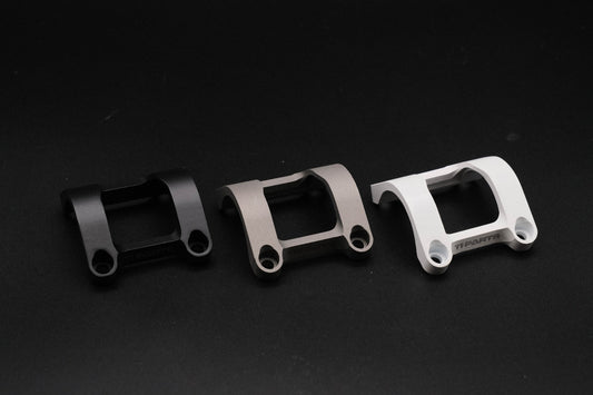 Ti Parts Workshop T Line titanium handlebar plate