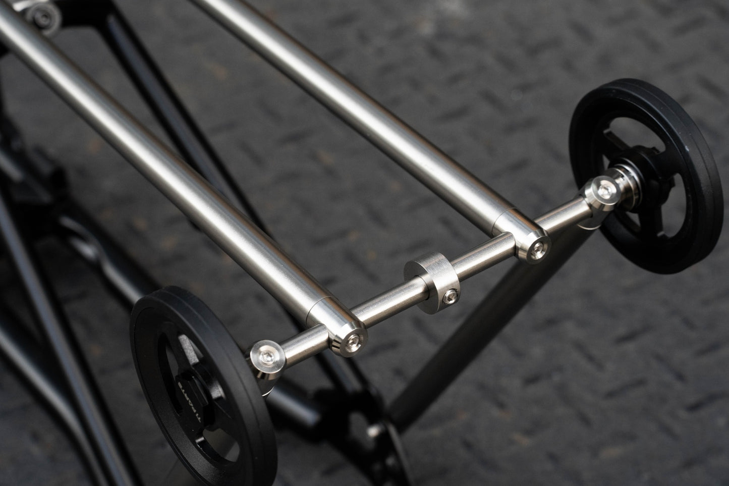 Ti Parts Workshop Brompton aluminum alloy rear rack