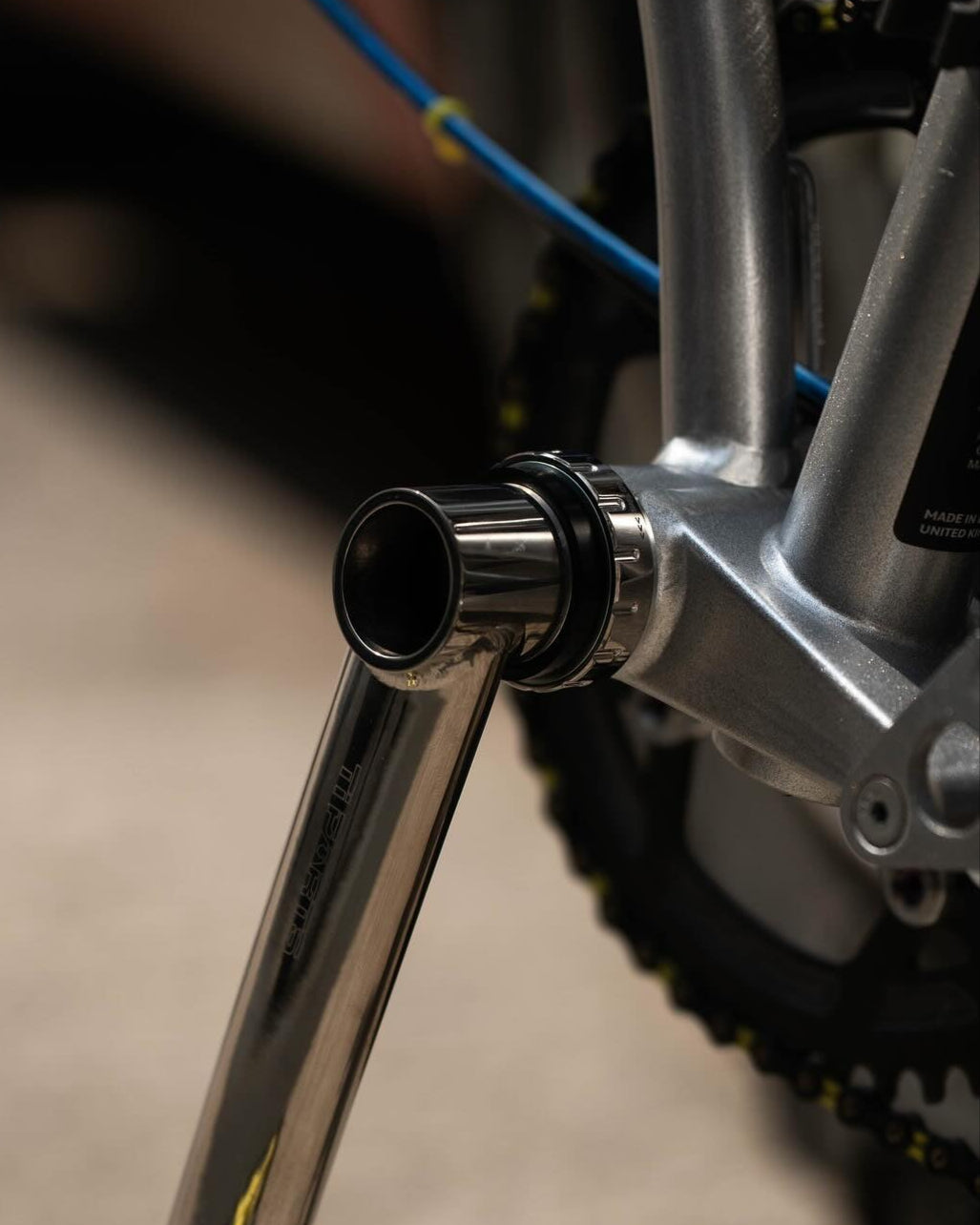 Ti Parts Workshop Titanium BSA30 bottom bracket