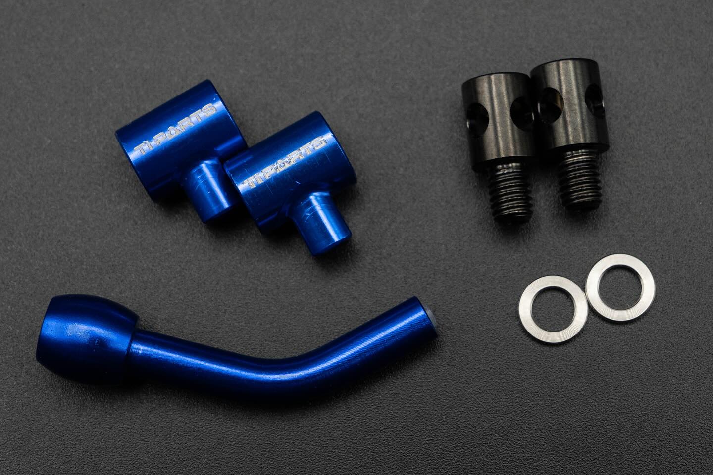 Ti Parts Workshop eeBrake Reverse Wire Guiding Set (NEW)