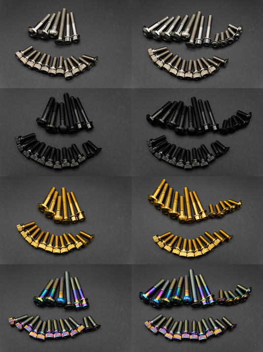 Ti Parts Workshop G Line titanium bolts set