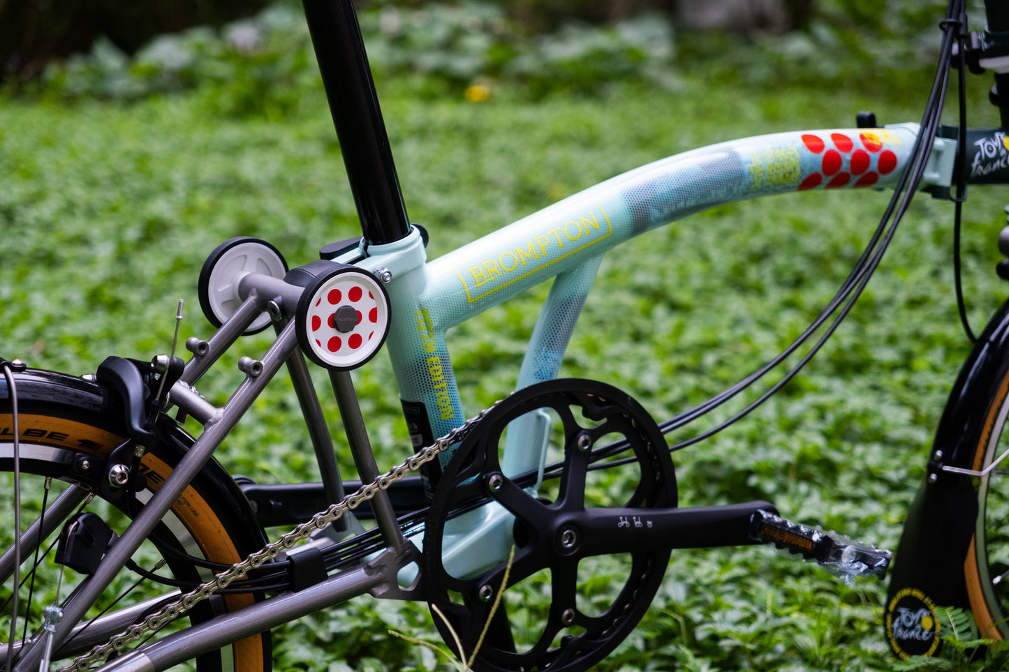 Ti Parts Workshop KOM Edition 66mm EZY Wheels & Titanium Stem Knob Catcher