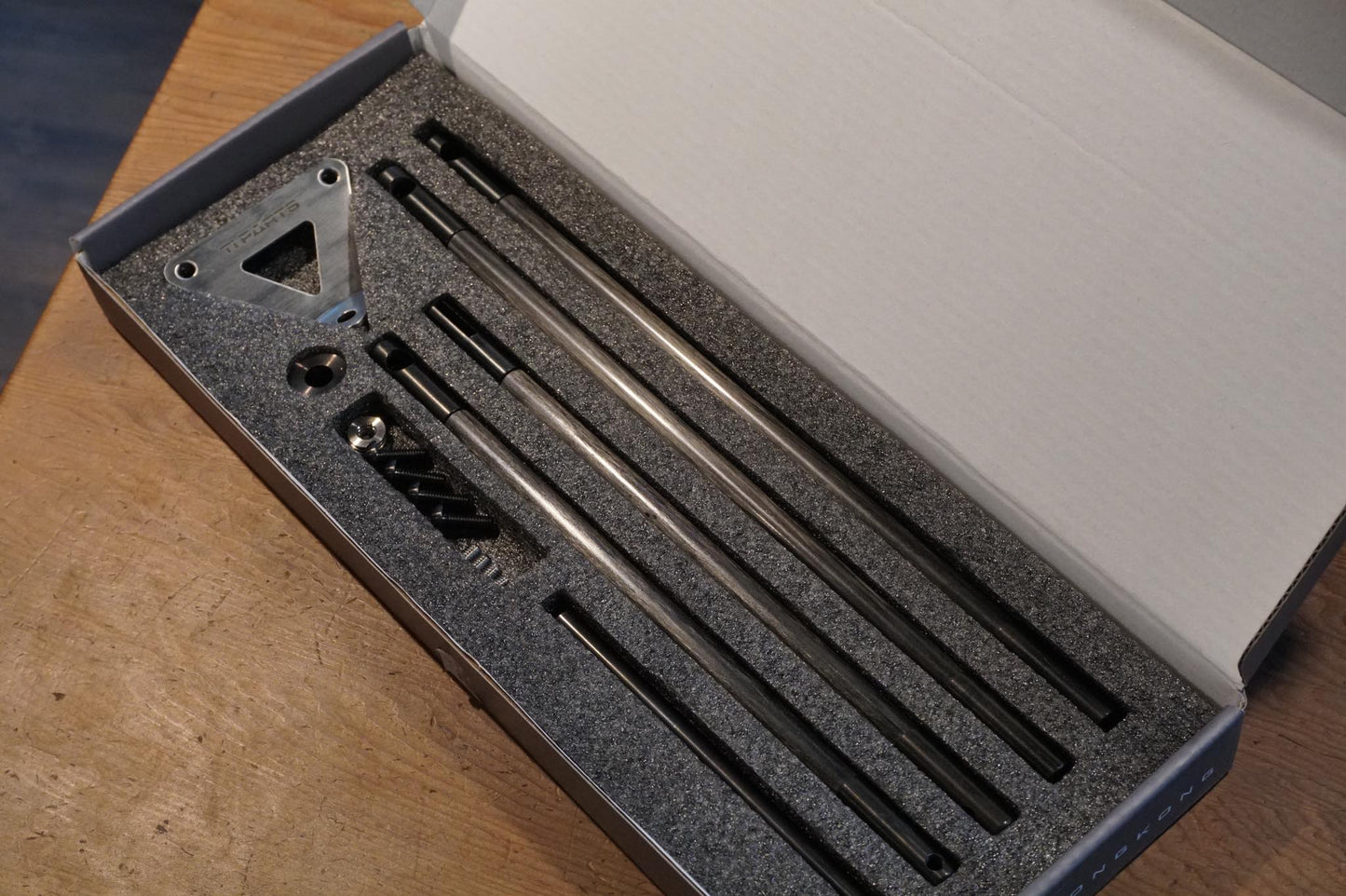 Ti Parts Workshop Titanium x Carbon Fiber Rear Rack (P/T Line)