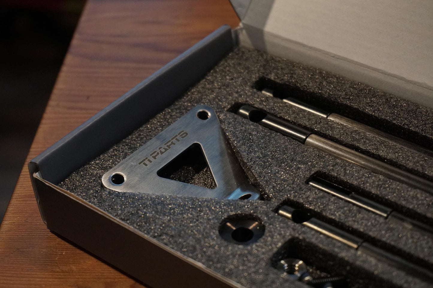 Ti Parts Workshop Titanium x Carbon Fiber Rear Rack (P/T Line)