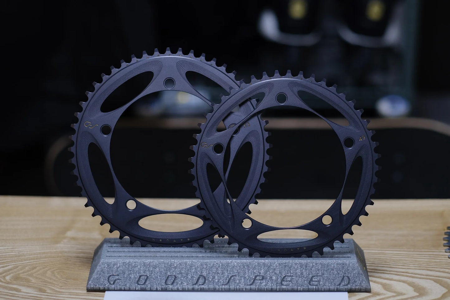 GOODSPEED Saturn Chainring - Gunmetal Black