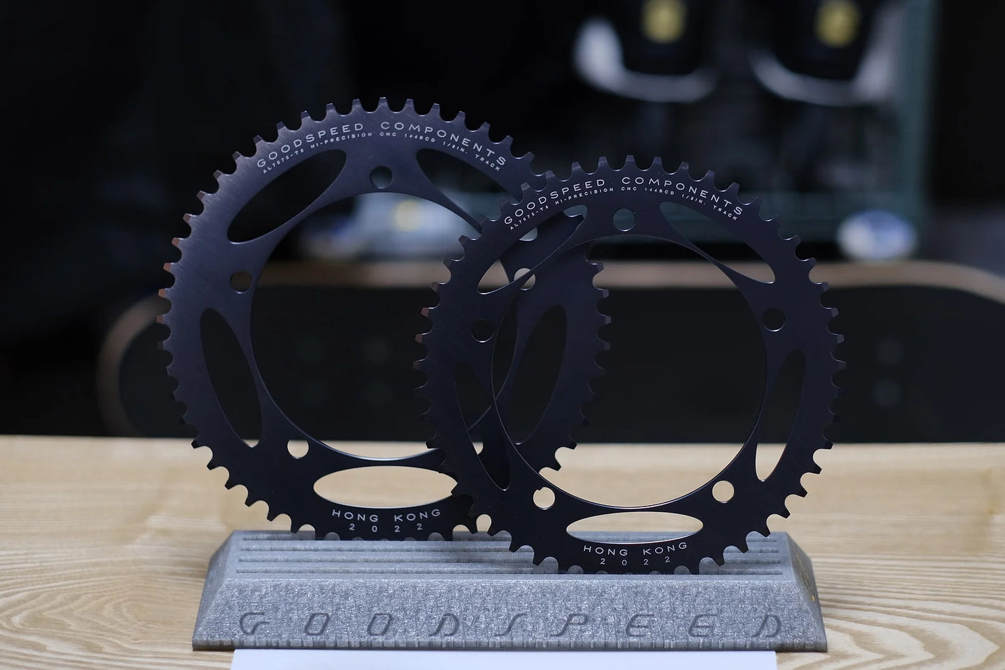 GOODSPEED Saturn Chainring - Gunmetal Black