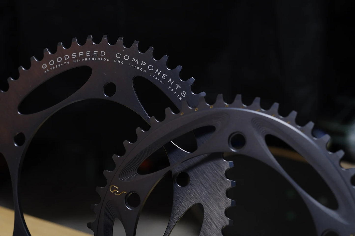 GOODSPEED Saturn Chainring - Gunmetal Black