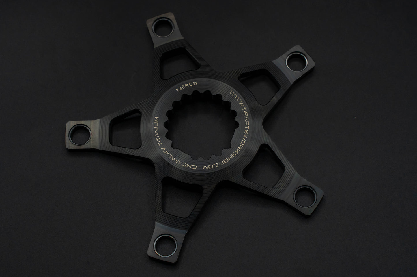 Ti Parts Workshop Titanium Spider Gen 1 (130 BCD) (T Line)