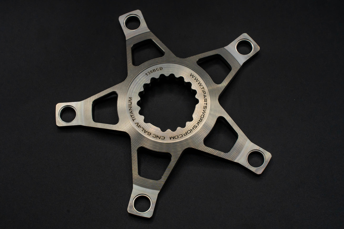 Ti Parts Workshop Titanium Spider Gen 1 (130 BCD) (T Line)