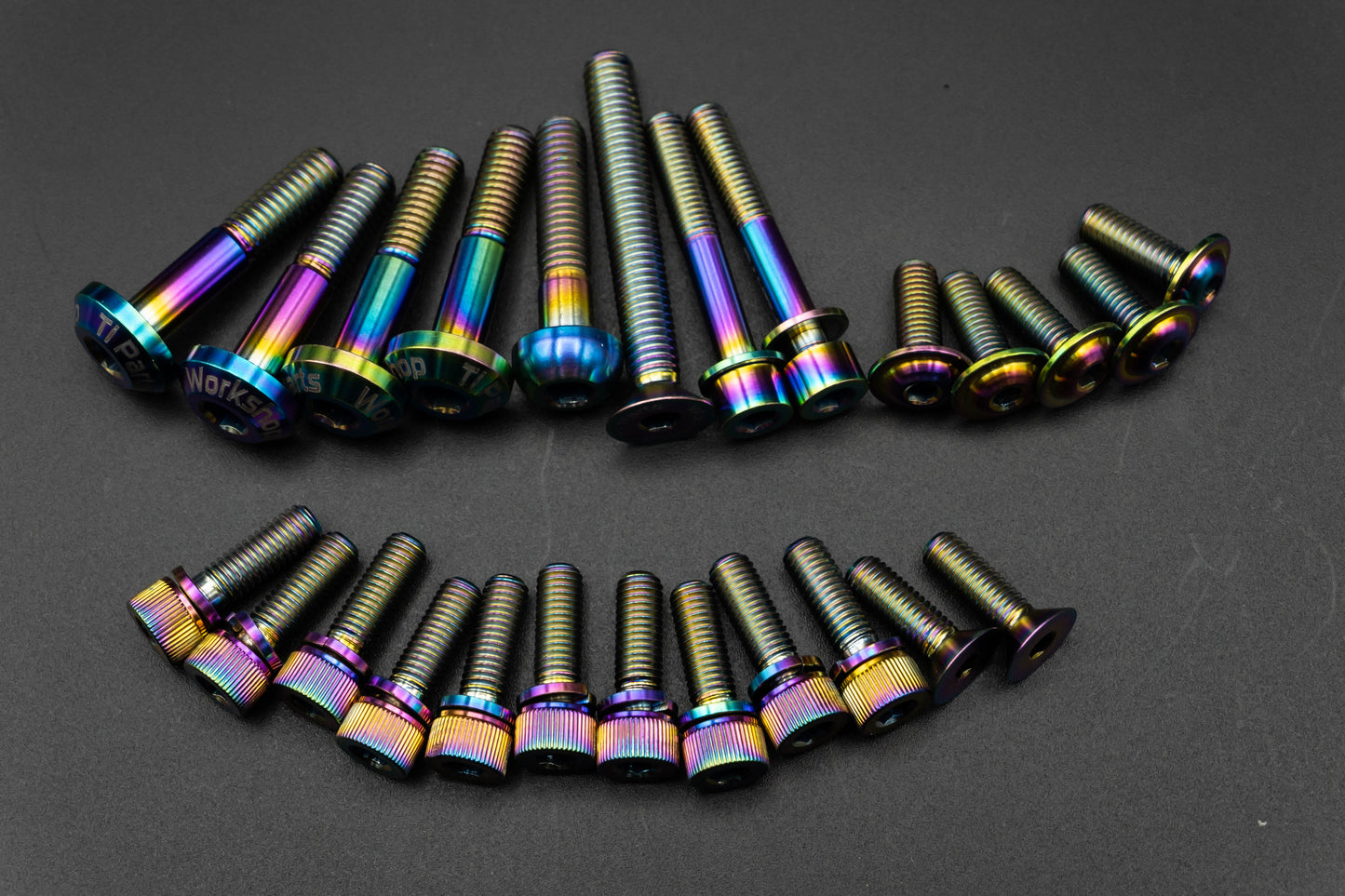 Ti Parts Workshop G Line titanium bolts set