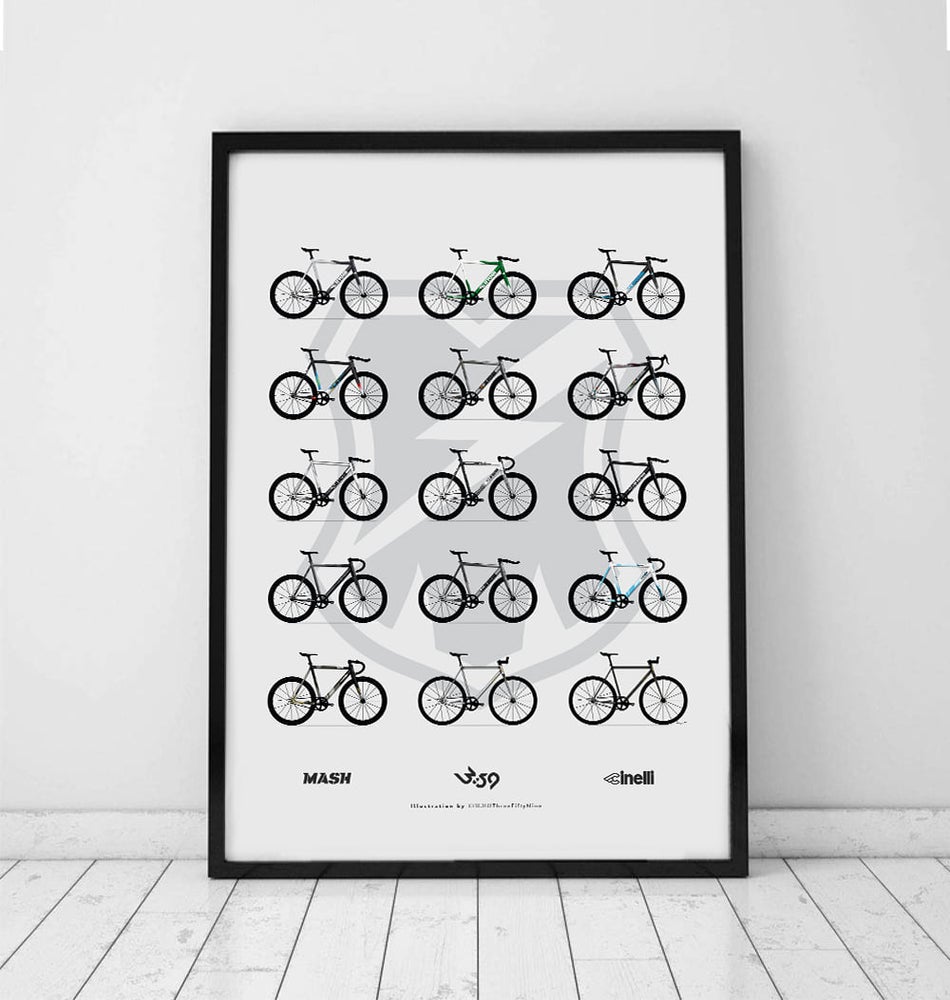 Studio Three Fifty Nine Cinelli Mash Poster