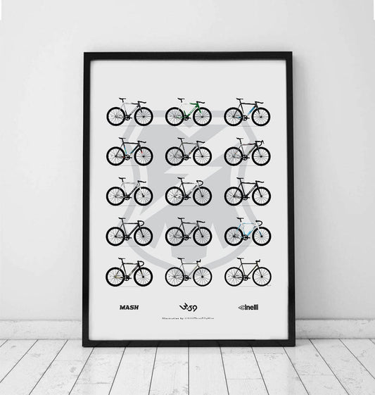 Studio Three Fifty Nine Cinelli Mash Poster
