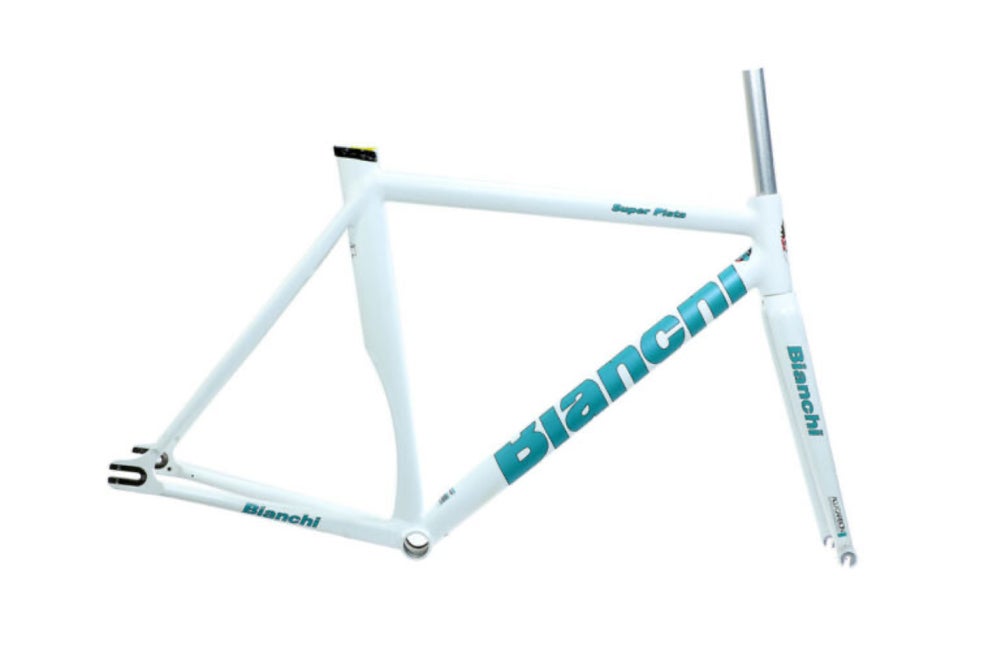 Bianchi store track frame