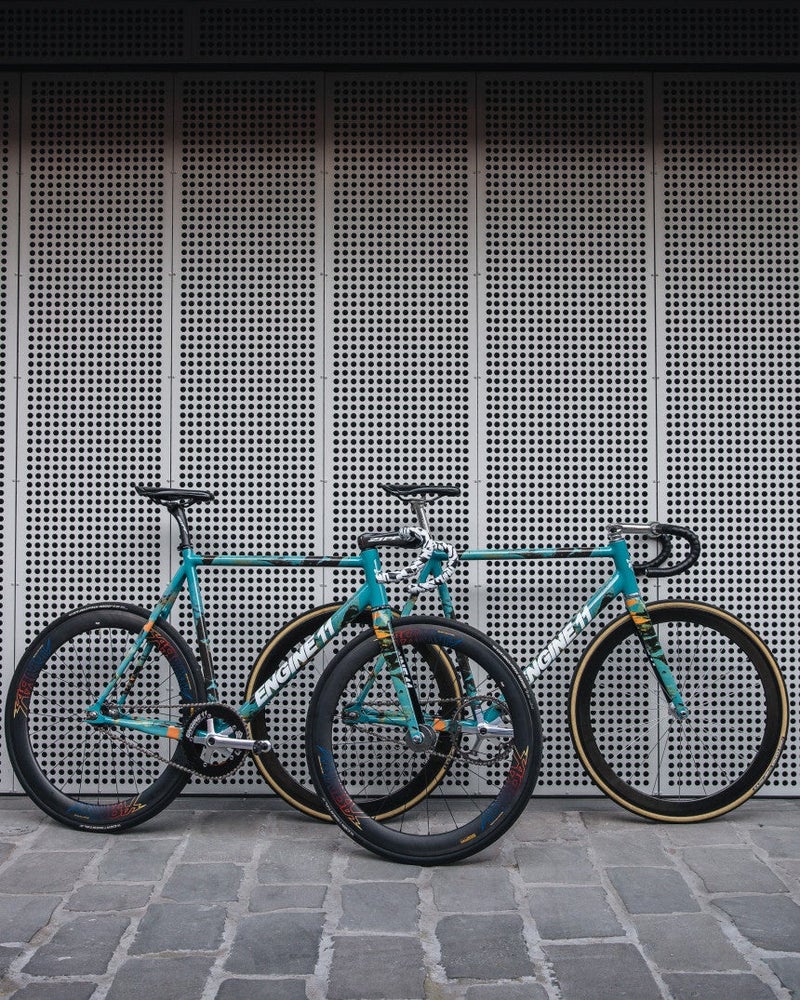 Engine11 HUNTER BROS CYCLING PAINTED EDITION CritD track frameset