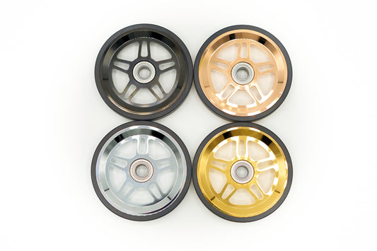 Ti Parts Workshop Alloy EZY Wheels (Chromed Painted 5 Spoke 66mm)