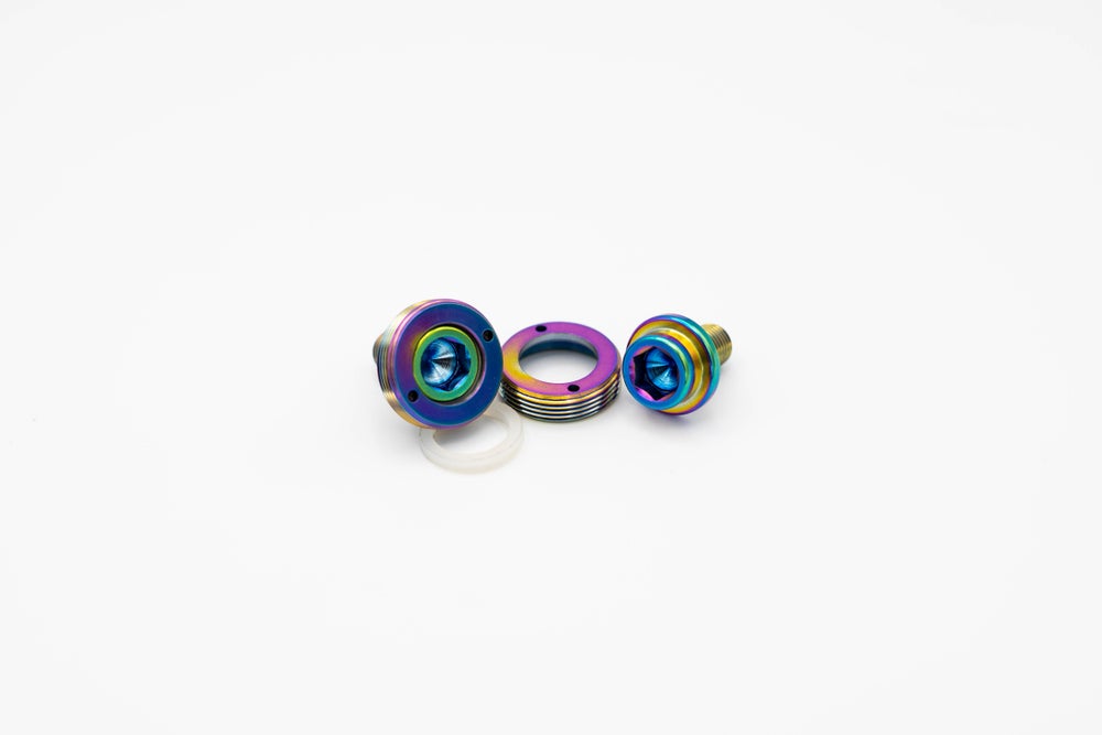 Titanium Crank Bolts (Oil Slick)