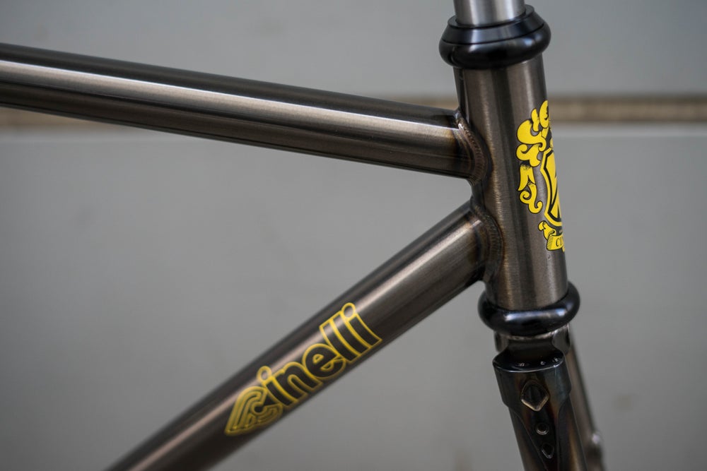Cinelli Mash Work Dark Smoke Frameset #1