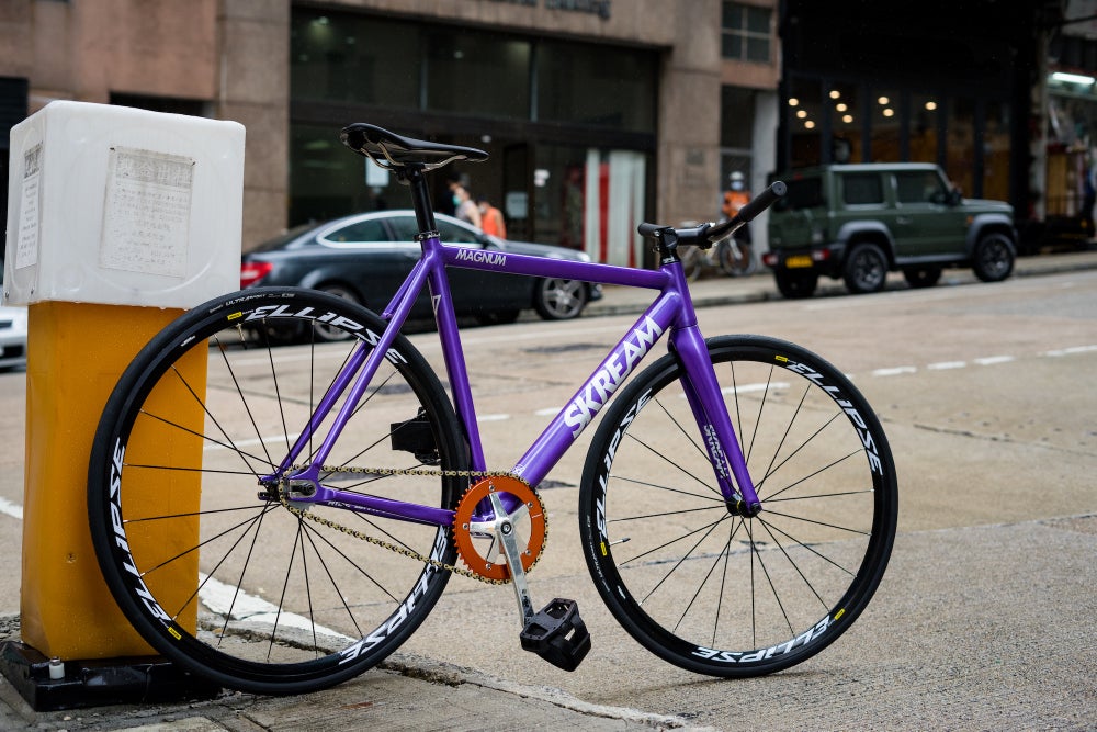 Mavic Ellipse Clincher Track Wheel Set