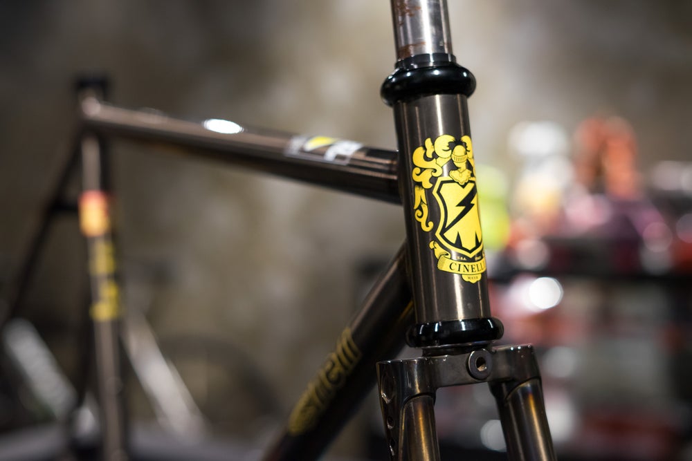 Cinelli Mash Work Dark Smoke Frameset #2