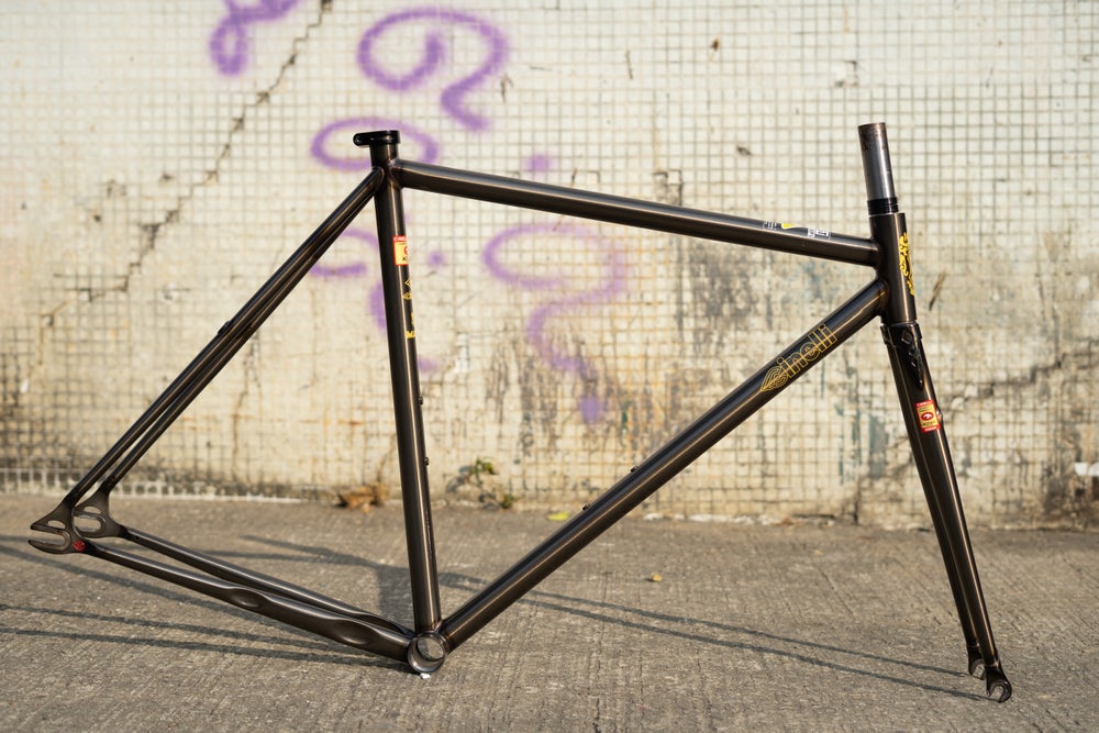 Cinelli Mash Work Dark Smoke Frameset #3