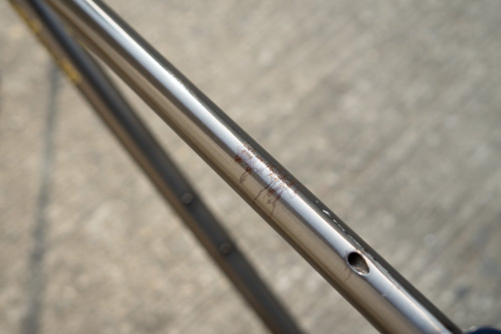 Cinelli Mash Work Dark Smoke Frameset #4