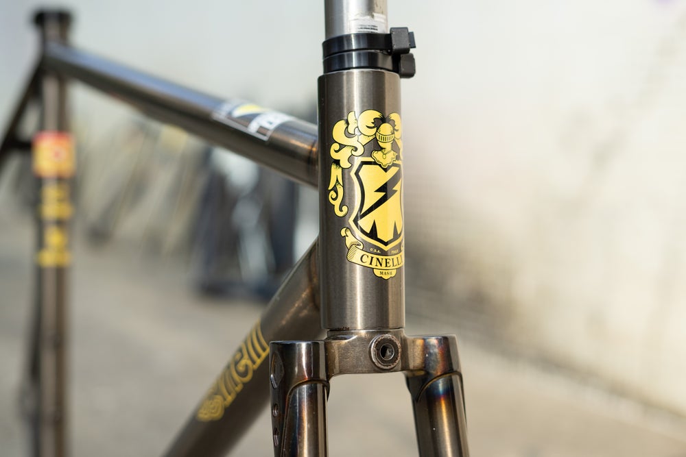 Cinelli Mash Work Dark Smoke Frameset #4