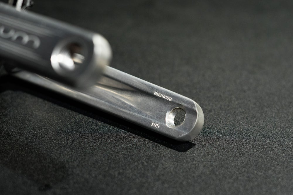 USED Sram Omnium Crankset (Silver #1)
