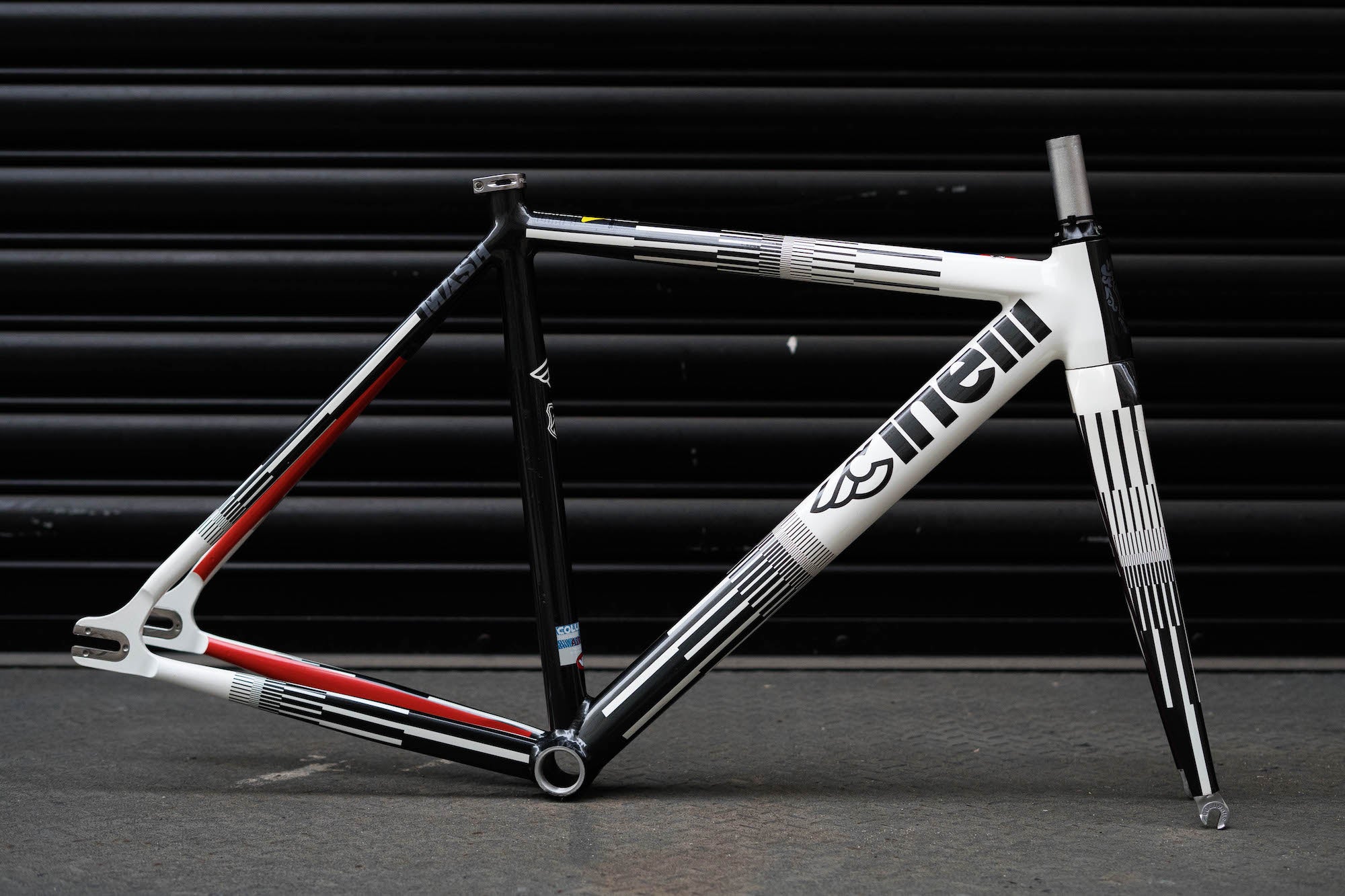 Cinelli Parallax Xs CINELLI MASH PARALLAX OPTICAL WHITE Columbus