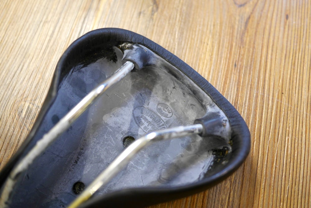 NOS Cinelli Unicanitor Leather Saddle