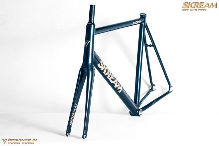 Skream Magnum20 Turquoise/Champagne Frameset