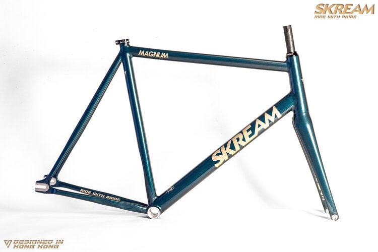 Skream Magnum20 Turquoise/Champagne Frameset