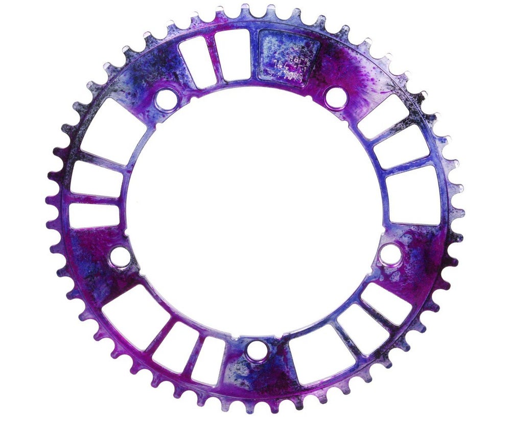 AARN x Retrogression 144# chainring - Purple Reign