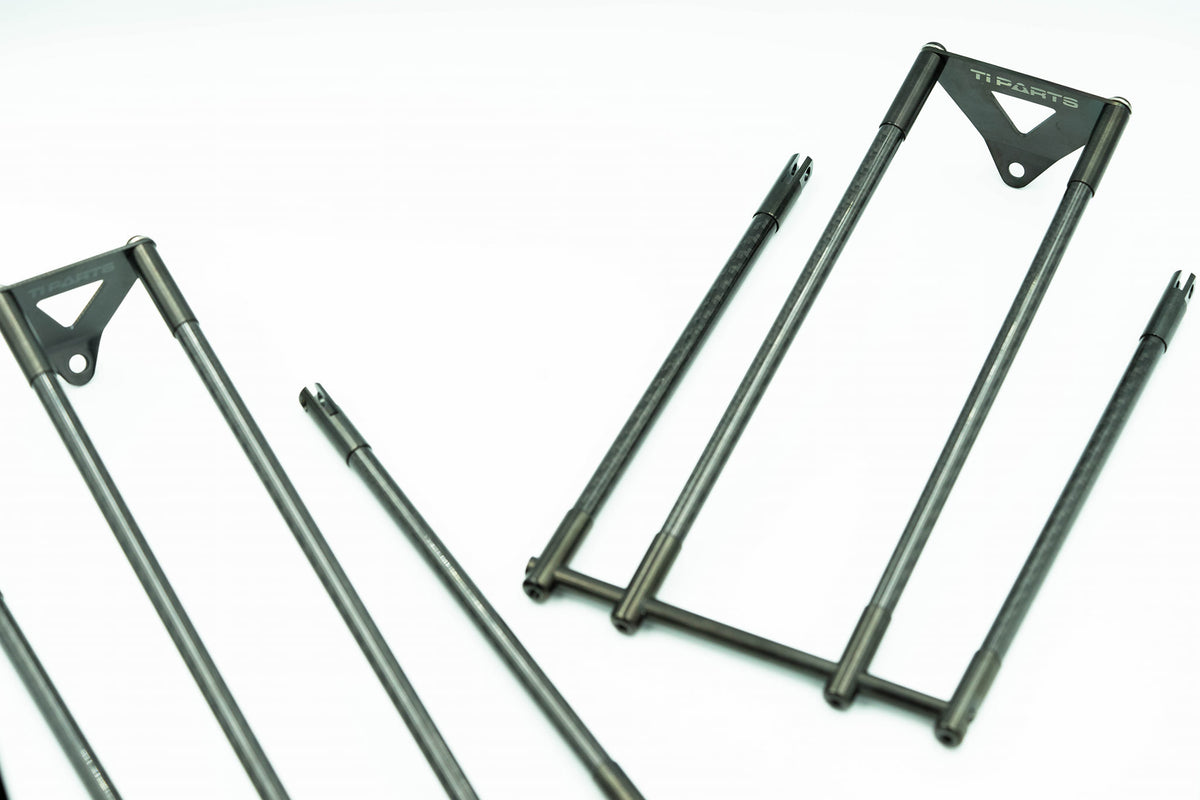 Ti Parts Workshop Titanium x Carbon Fiber Rear Rack – le velo Cycling ...