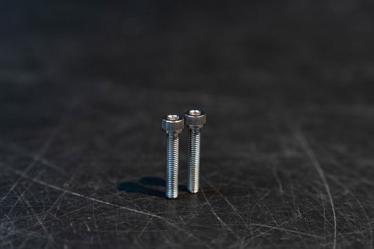 Ti Parts Workshop Titanium Front Carrier Block Bolts (T Line)