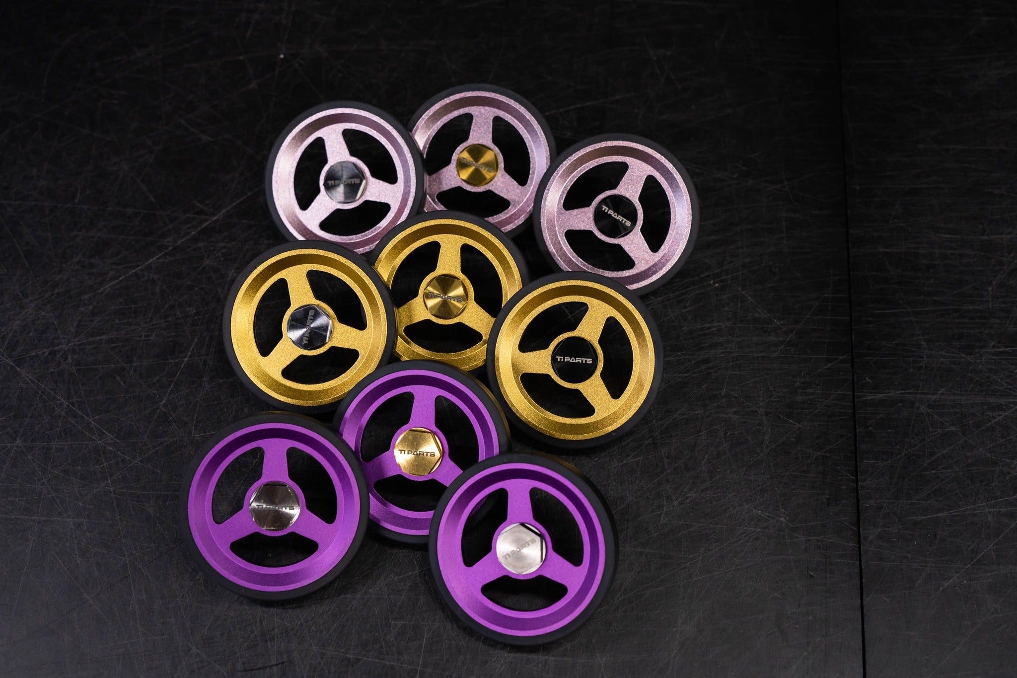 Ti Parts Workshop Aluminum Easy Wheel (66mm) (3-Spoke) – le velo ...