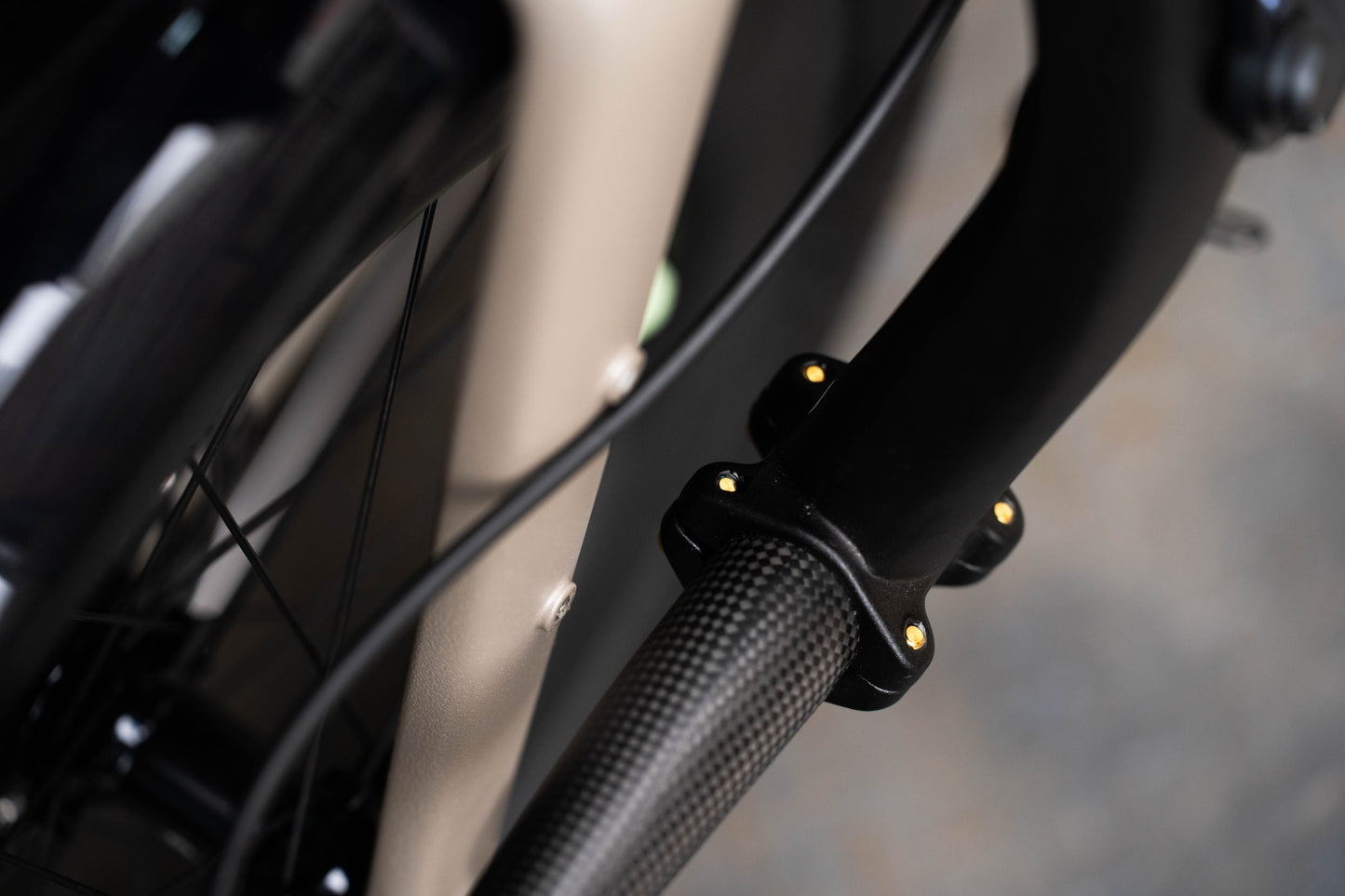 Ti Parts Workshop G Line Aluminium Stem Knob⁣
