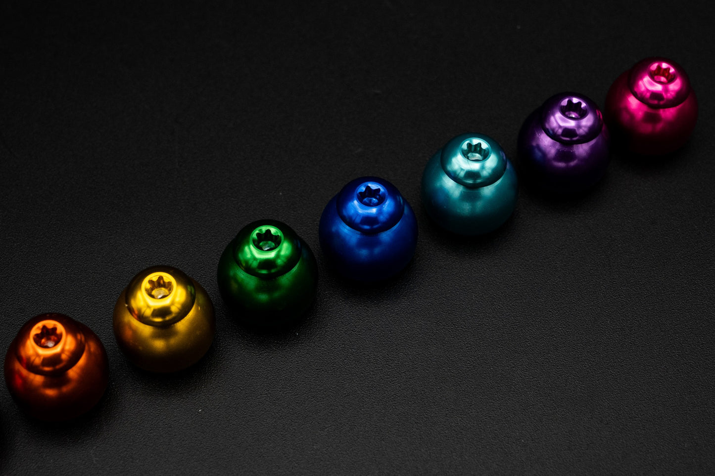 Ti Parts Workshop G Line Aluminium Stem Knob⁣